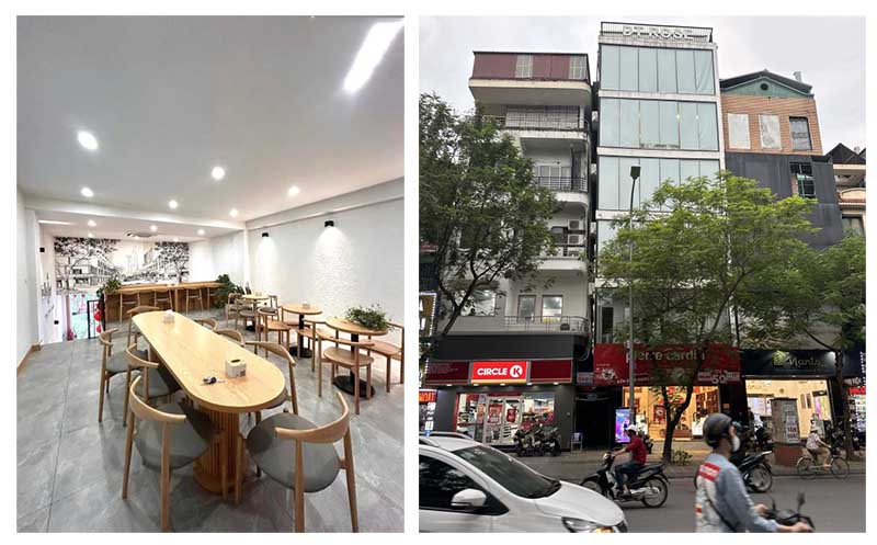 Bán nhà mặt phố Thái Hà 107m2, 5 tầng có ô chờ thang máy, giá 22 tỷ