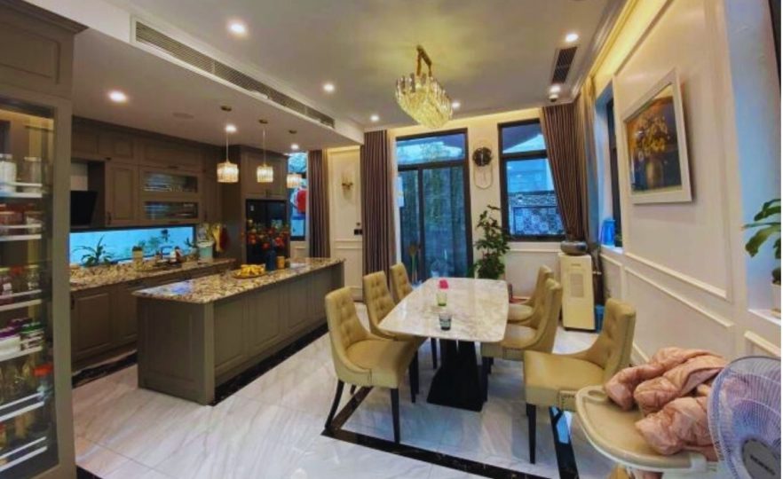 Bán biệt thự An Vượng Vila – Full nội thất, 225m², 4 tầng, giá 56 tỷ