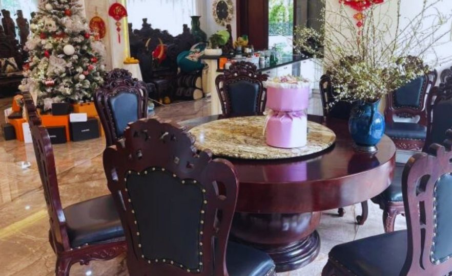 Biệt thự hoa sữa vinhomes riverside 367m², 4 tầng, mt 10m,155 tỷ