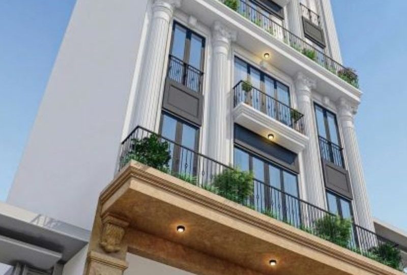 Bán tòa văn phòng Đội Cấn 86m² MT8m 9 tầng, hầm, giá 62.5 tỷ