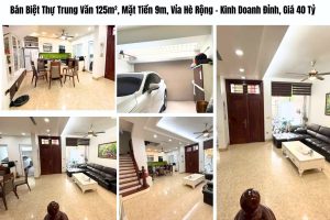 Bán Biệt Thự Trung Văn 125m², Mặt Tiền 9m, Vỉa Hè Rộng – Kinh Doanh Đỉnh, Giá 40 Tỷ