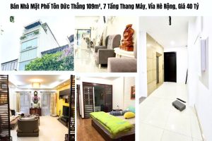 Bán Nhà Mặt Phố Tôn Đức Thắng 109m², 7 Tầng Thang Máy, Vỉa Hè Rộng, Giá 40 Tỷ