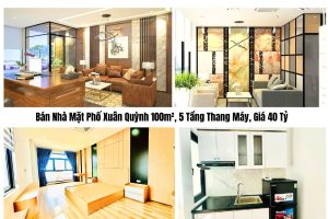 Bán Nhà Mặt Phố Xuân Quỳnh – 100m², 5 Tầng, Thang Máy – Giá 40 Tỷ