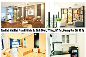 Bán Nhà Mặt Phố Phan Kế Bính, Ba Đình 70m², 7 Tầng, MT 4m, Đường 8m, Giá 30 Tỷ