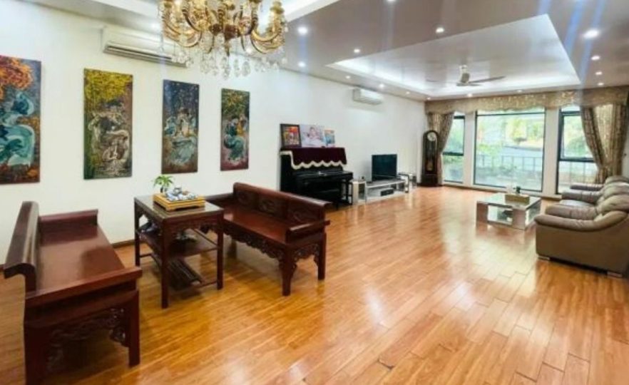 Mặt ngõ Hoa Bằng 230m² – MT 10m – 6 tầng thang máy – vỉa hè – giá 55 tỷ