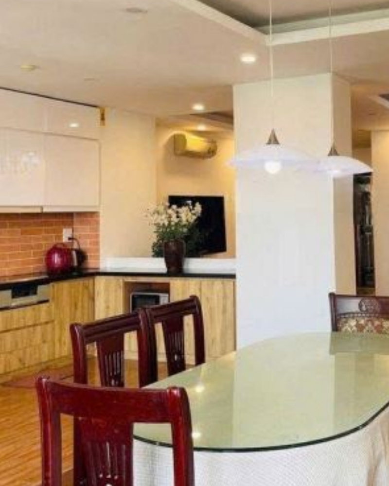 Cho Thuê Căn Hộ CT2A Nghĩa Đô 135m² 3PN Full Đồ Giá 21 Triệu