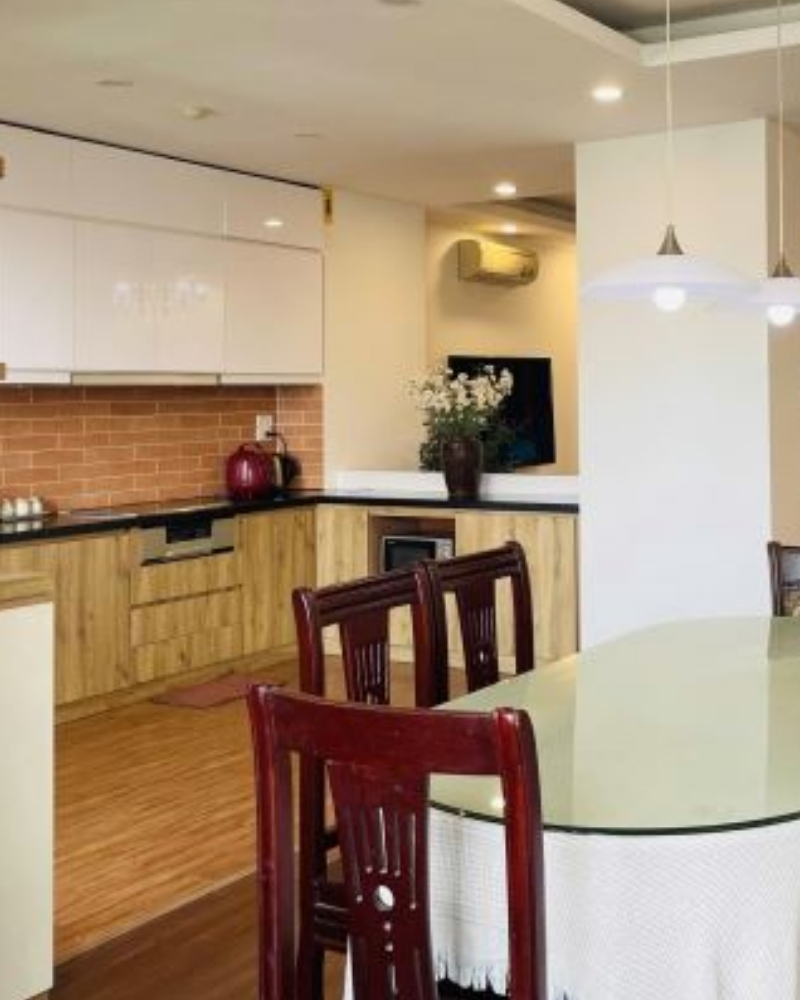 Cho Thuê Căn Hộ CT2A Nghĩa Đô 135m² 3PN Full Đồ 21 Triệu